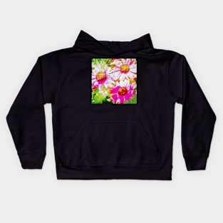 Bright Summer Nature Power Art Flowers Kids Hoodie